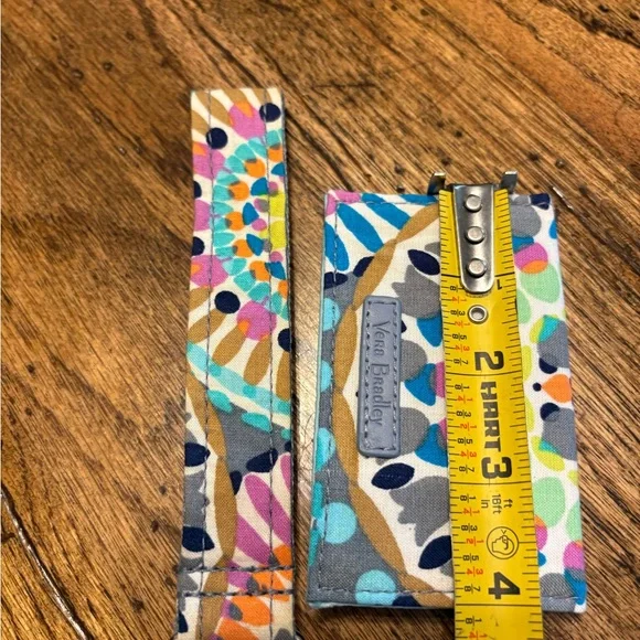Vera Bradley Multicolor Keychain and Card Holder - Picture 3 of 5